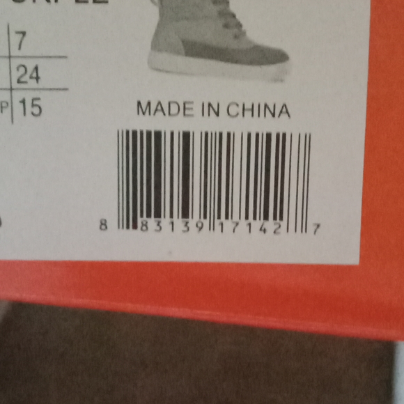 Oomphies toddler size 8 purple and grey boots - Picture 3 of 3